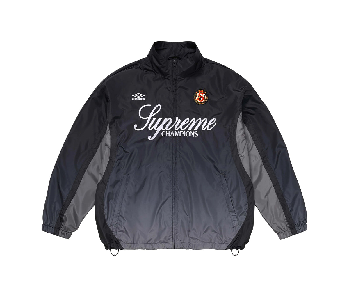 Supreme Umbro Gradient Track Jacket Black – Section Store