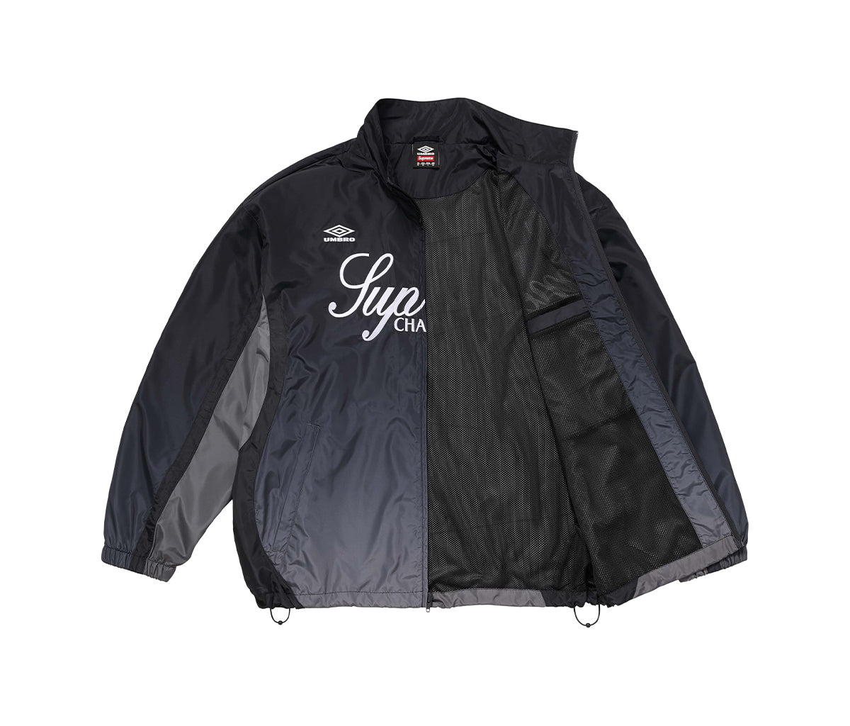 Supreme Umbro Gradient Track Jacket Black – Section Store