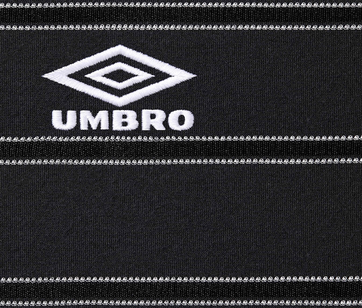 Supreme Umbro Stripe Soccer Jersey Black – Section Store