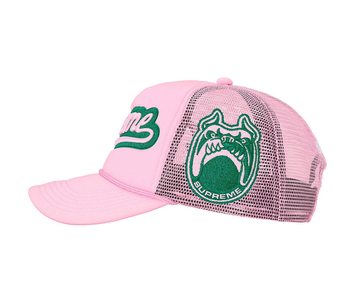 Supreme University Mesh Back 5-Panel Pink – Section Store