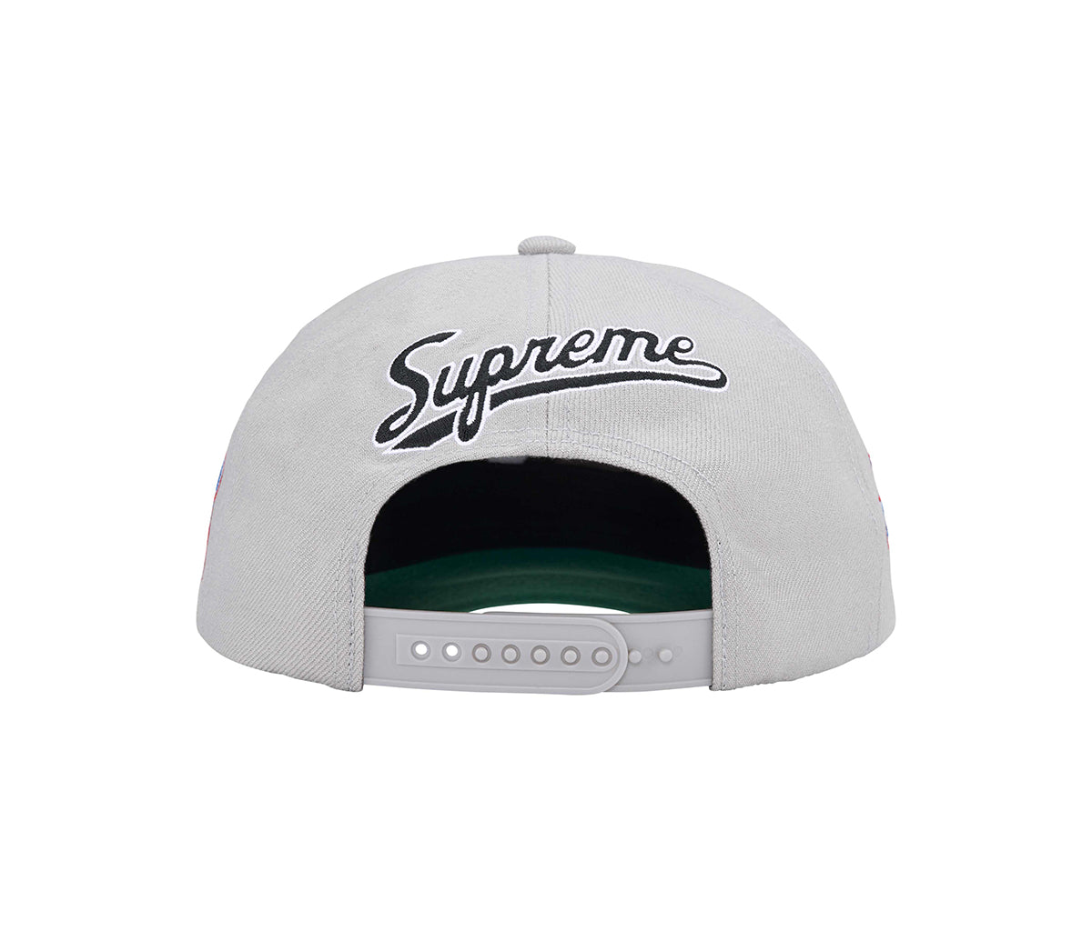 帽子 Supreme World Famous S Logo 6-Panel Grey Supreme World Famous S Logo 6-Panel Grey – Section Store