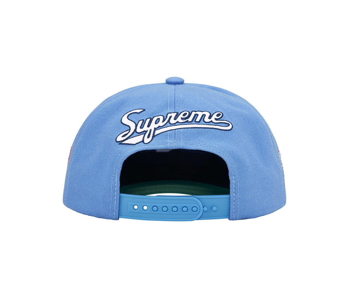 Supreme World Famous S Logo 6-Panel Light Blue – Section Store