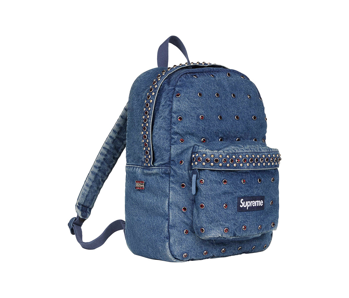 Supreme®/b.b. Simon Denim Backpack Supreme b.b. Simon Denim Backpack Washed Indigo - Sample Store