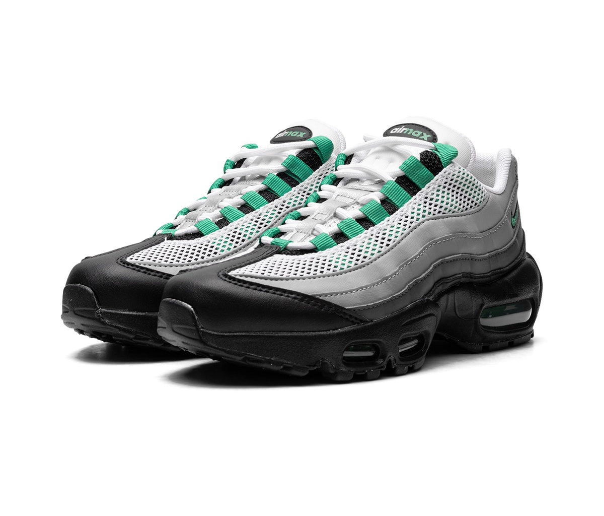 nike air max 95 green and black
