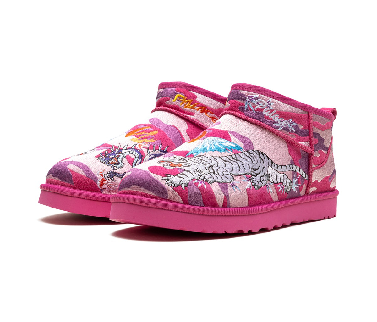 UGG Classic Ultra Mini Boot Palace Pink Camo – Section Store