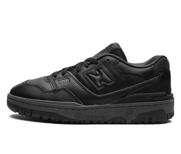New Balance 550 Triple Black (GS) – New Balance