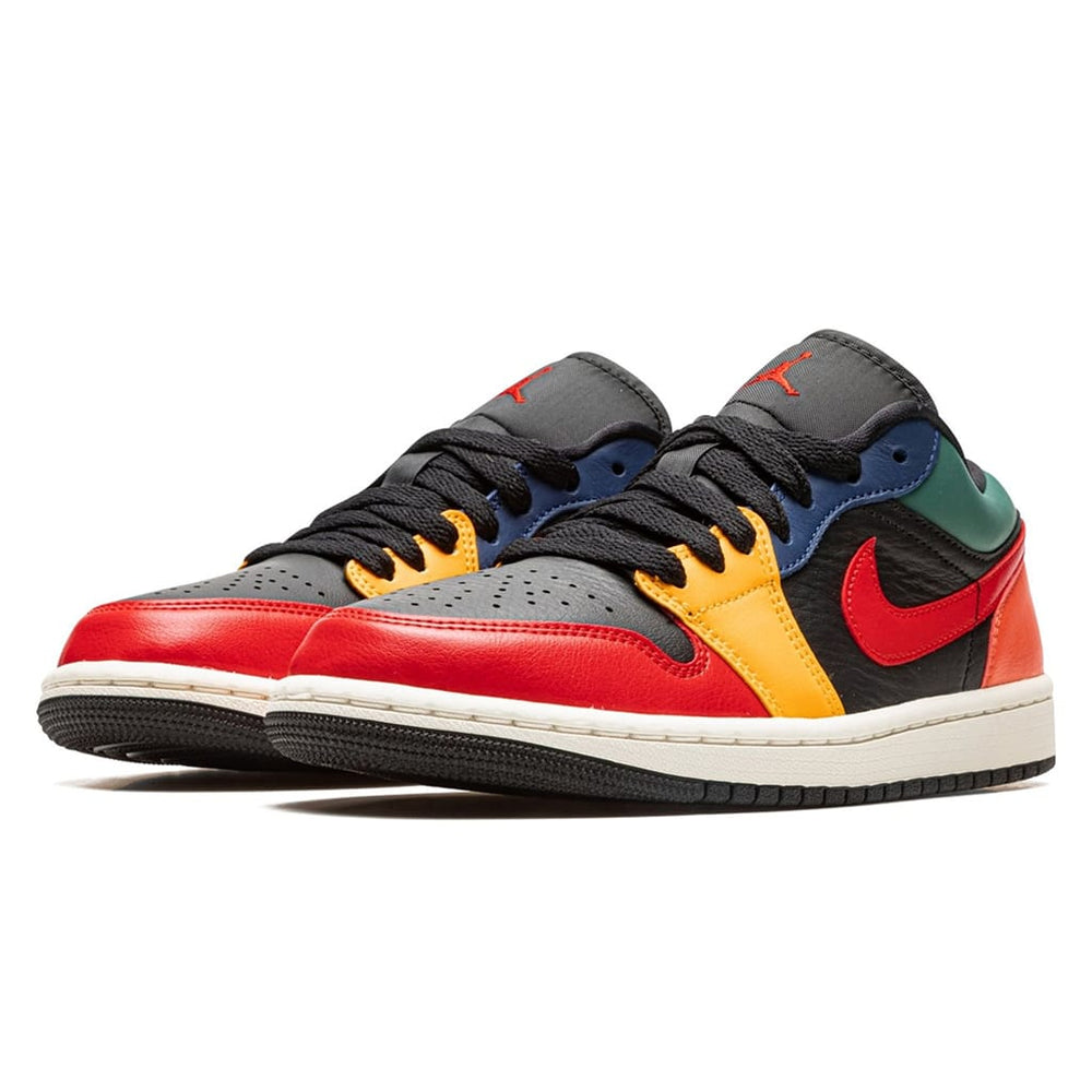 Air Jordan 1 Low Black Multi-Color (W)