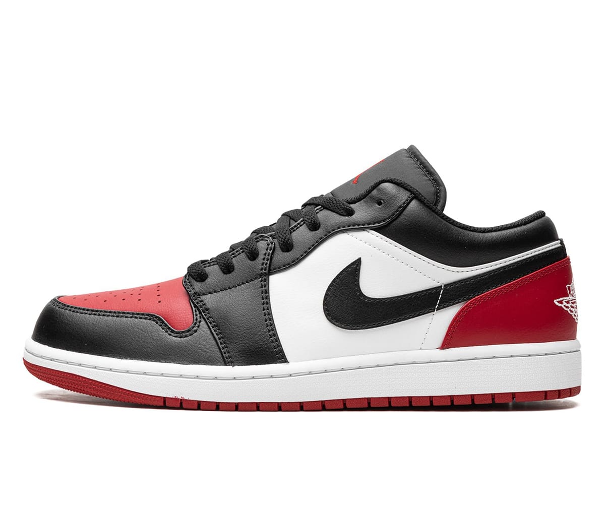 Air Jordan 1 Low Bred Toe 2.0