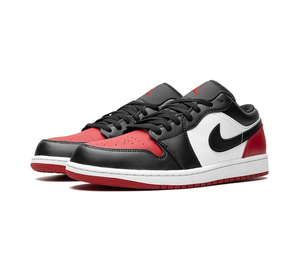 Air Jordan 1 Low Bred Toe 2.0