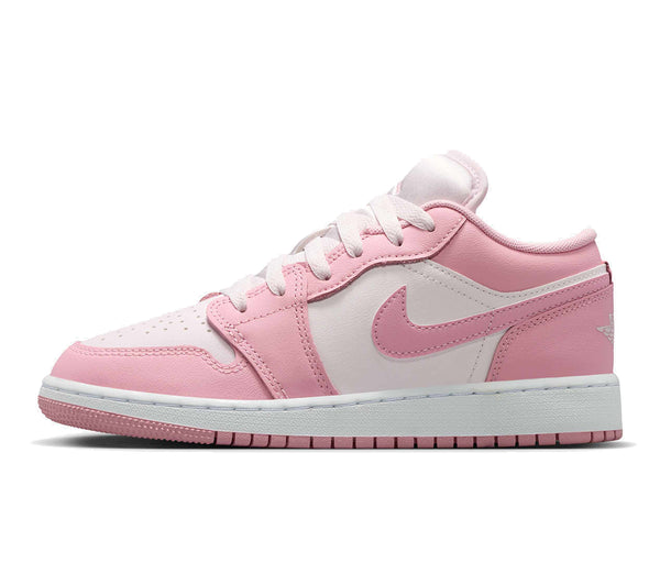 Air Jordan 1 Low Medium Soft Pink White (GS) – Air Jordan