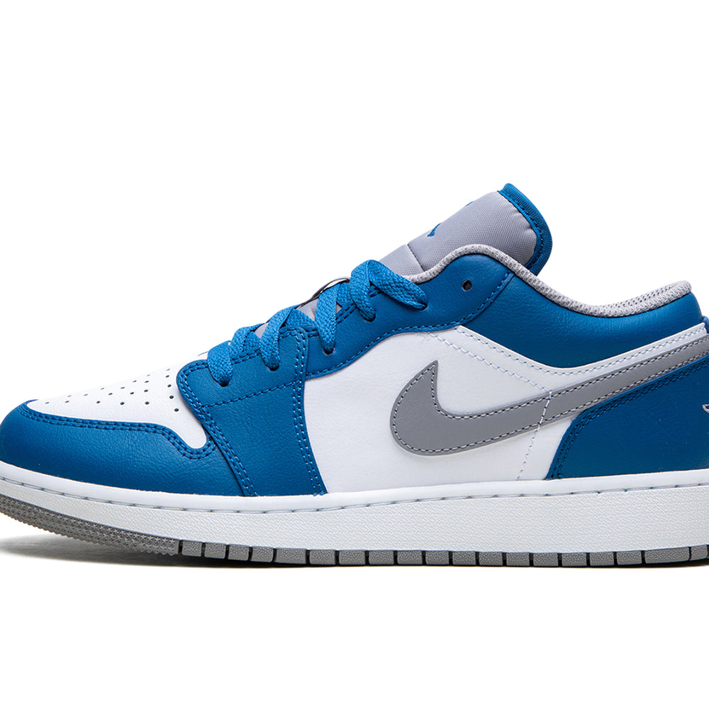 Air Jordan 1 Low True Blue Cement (GS)