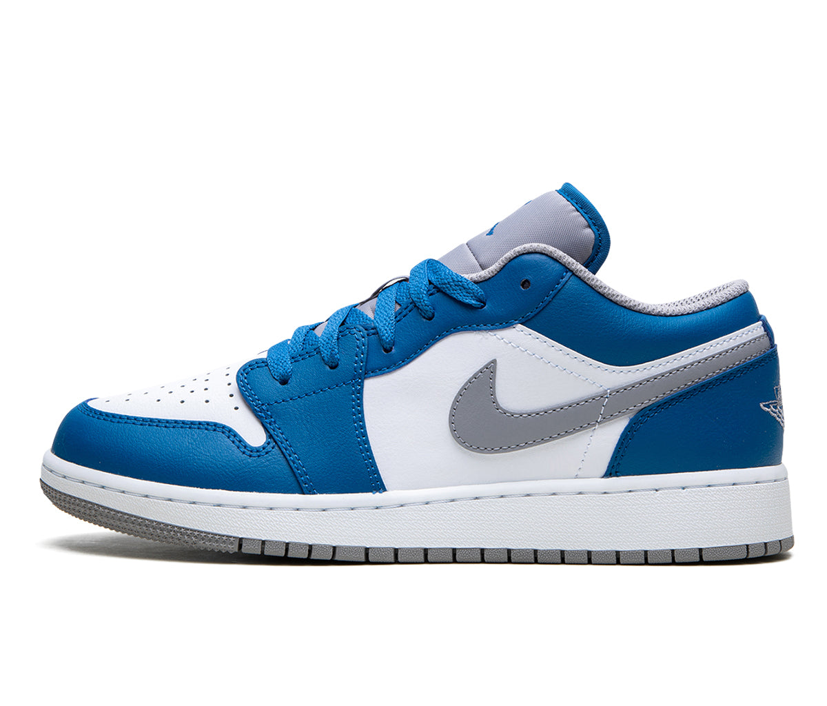 Air Jordan 1 Low True Blue Cement (GS)