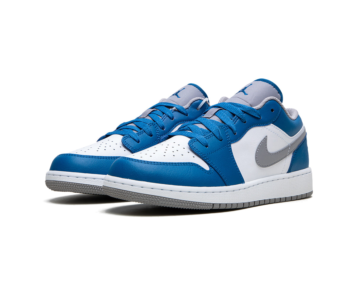 Air Jordan 1 Low True Blue Cement (GS)