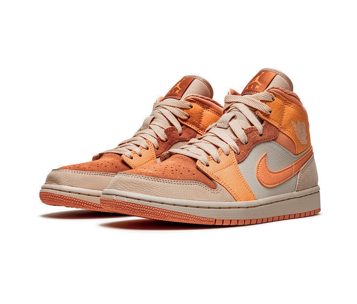 Air Jordan 1 Mid Apricot Orange (W)