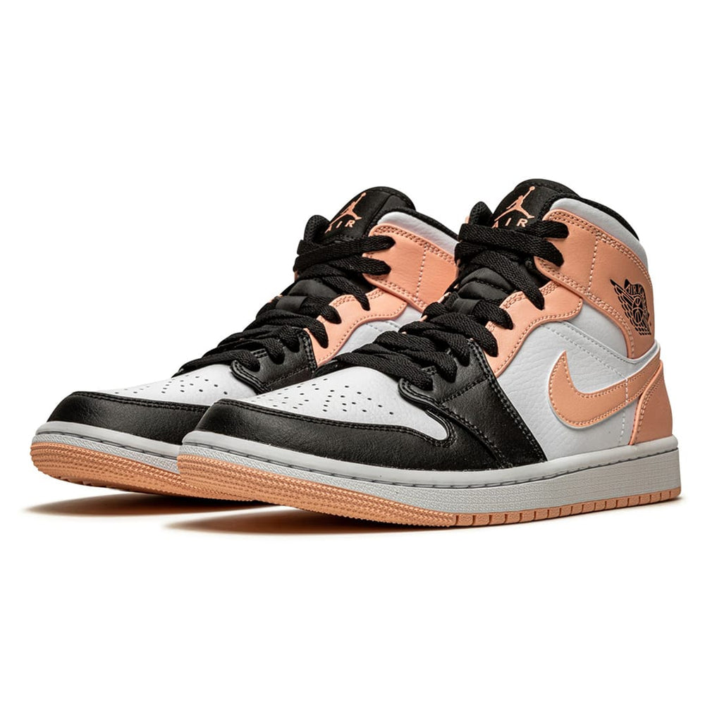 Air Jordan 1 Mid Arctic Orange Black Toe