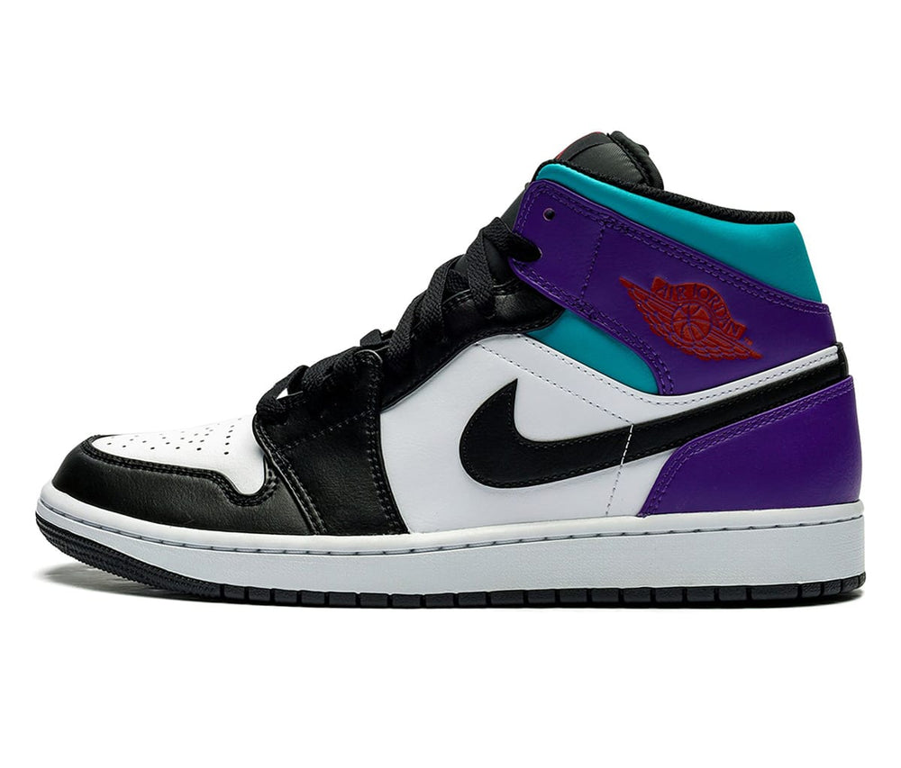 Air Jordan 1 Mid Court Purple Tropical Twist