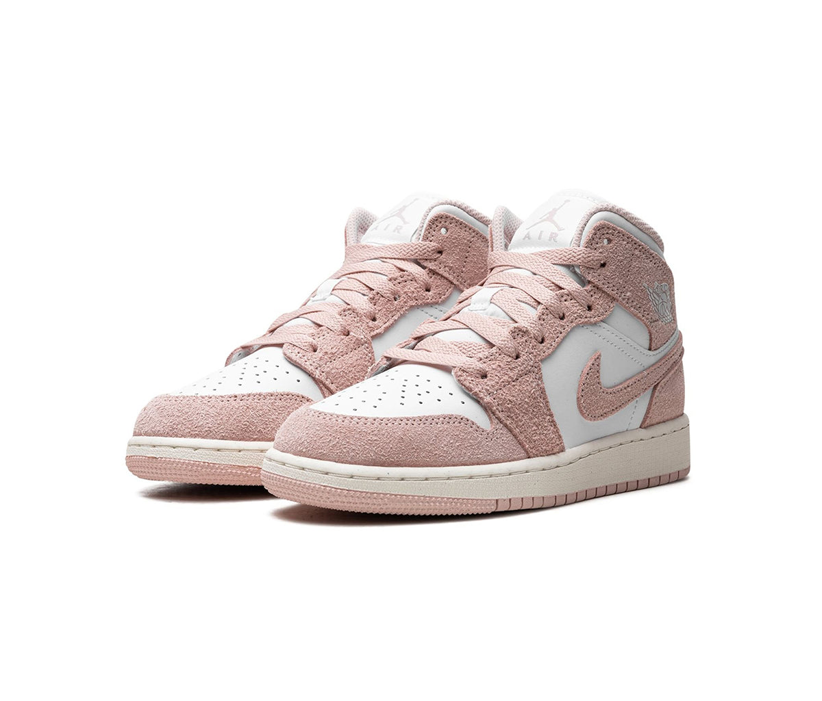 Air Jordan 1 Mid Legend Pink (GS)