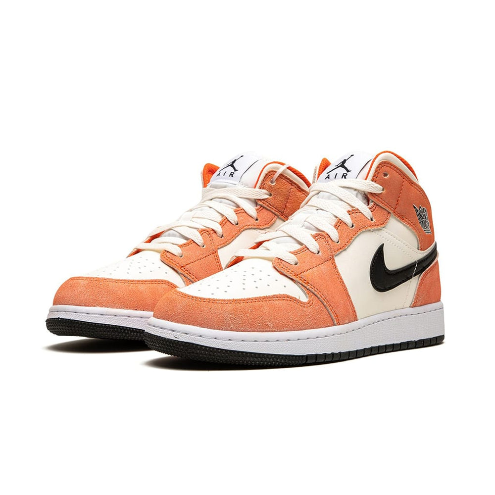 
                      
                        Air Jordan 1 Mid Orange Suede (GS)
                      
                    