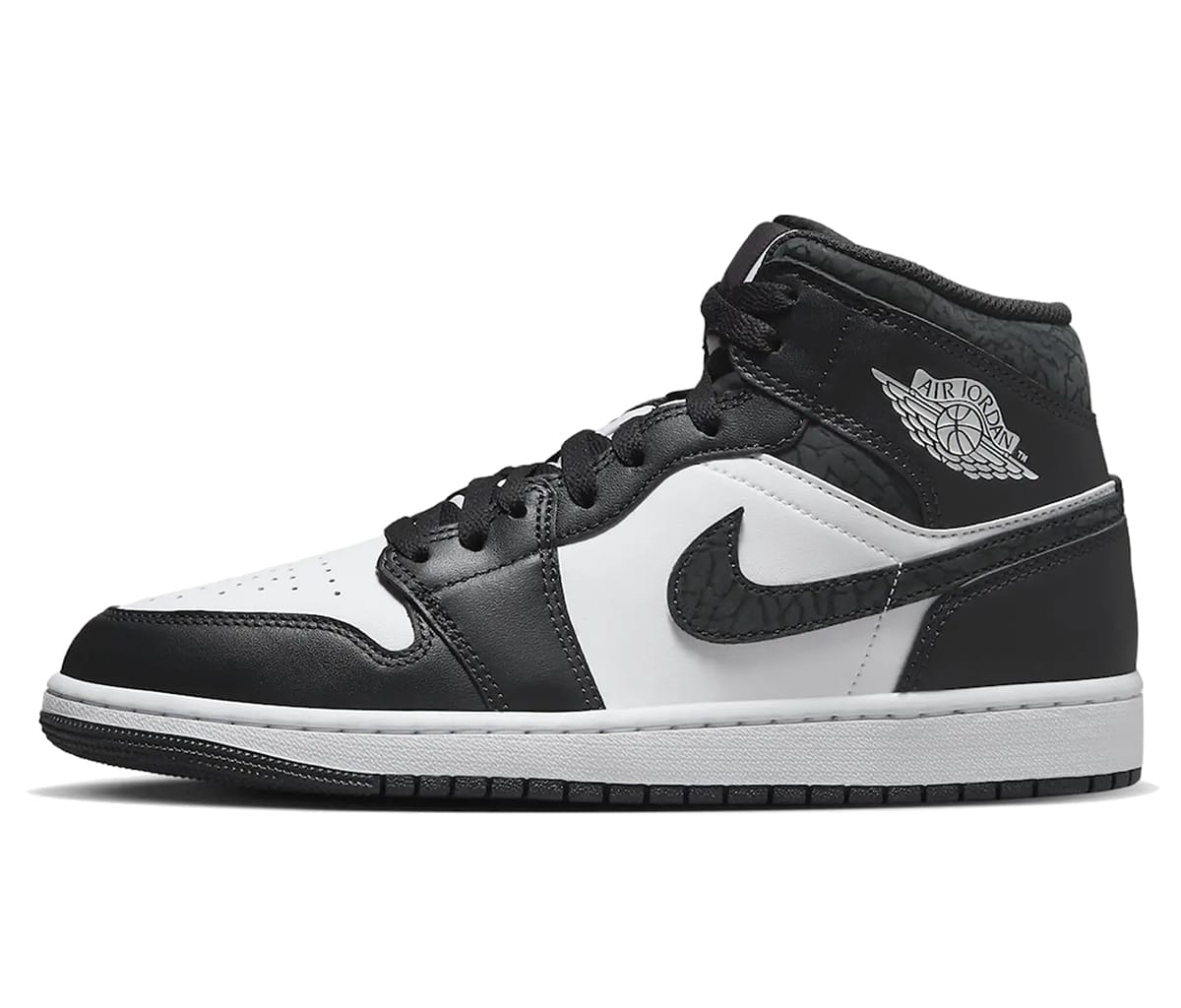 Air Jordan 1 Mid Panda Elephant