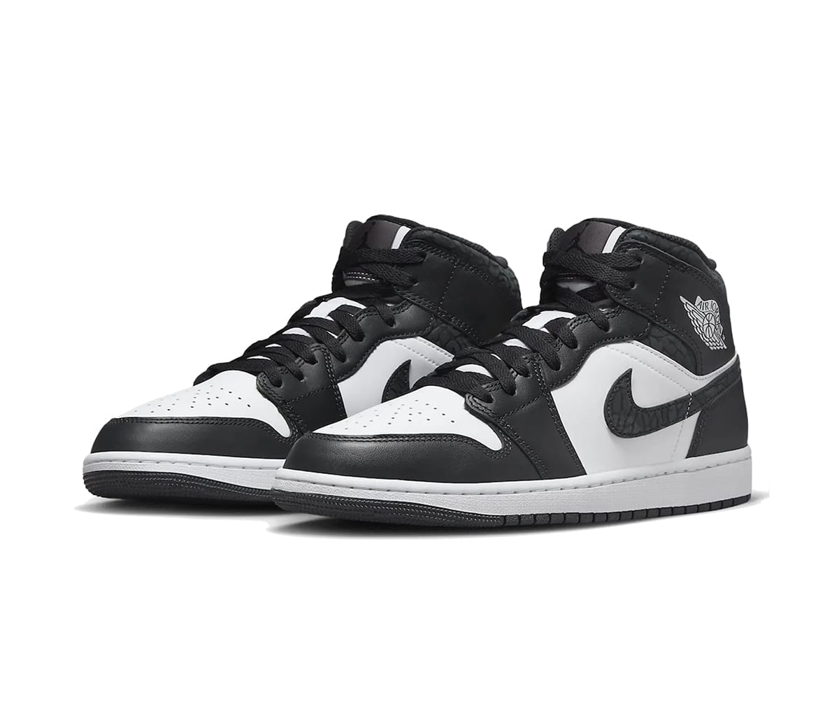 Air Jordan 1 Mid Panda Elephant