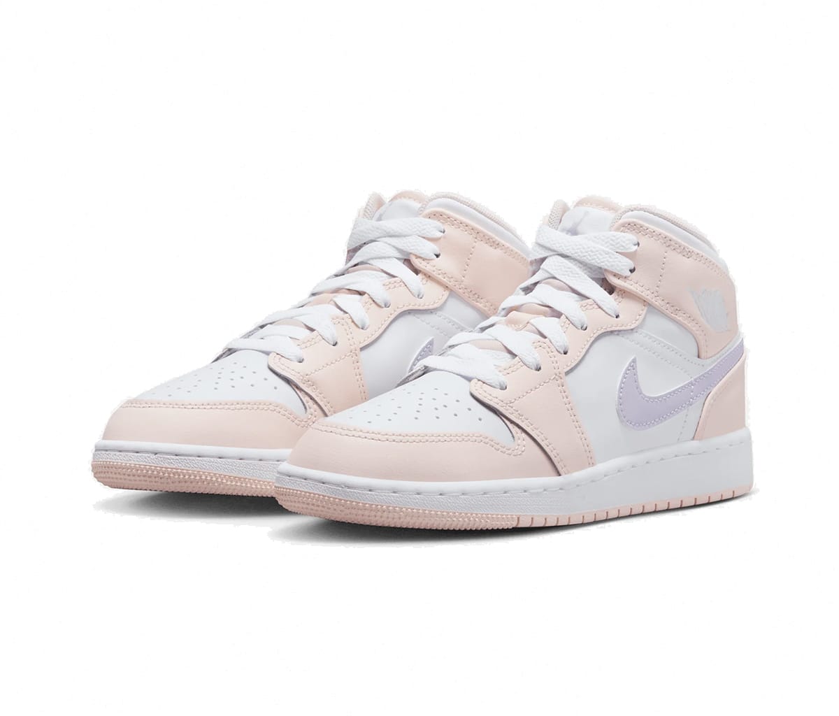 Air Jordan 1 Mid Pink Wash (GS)