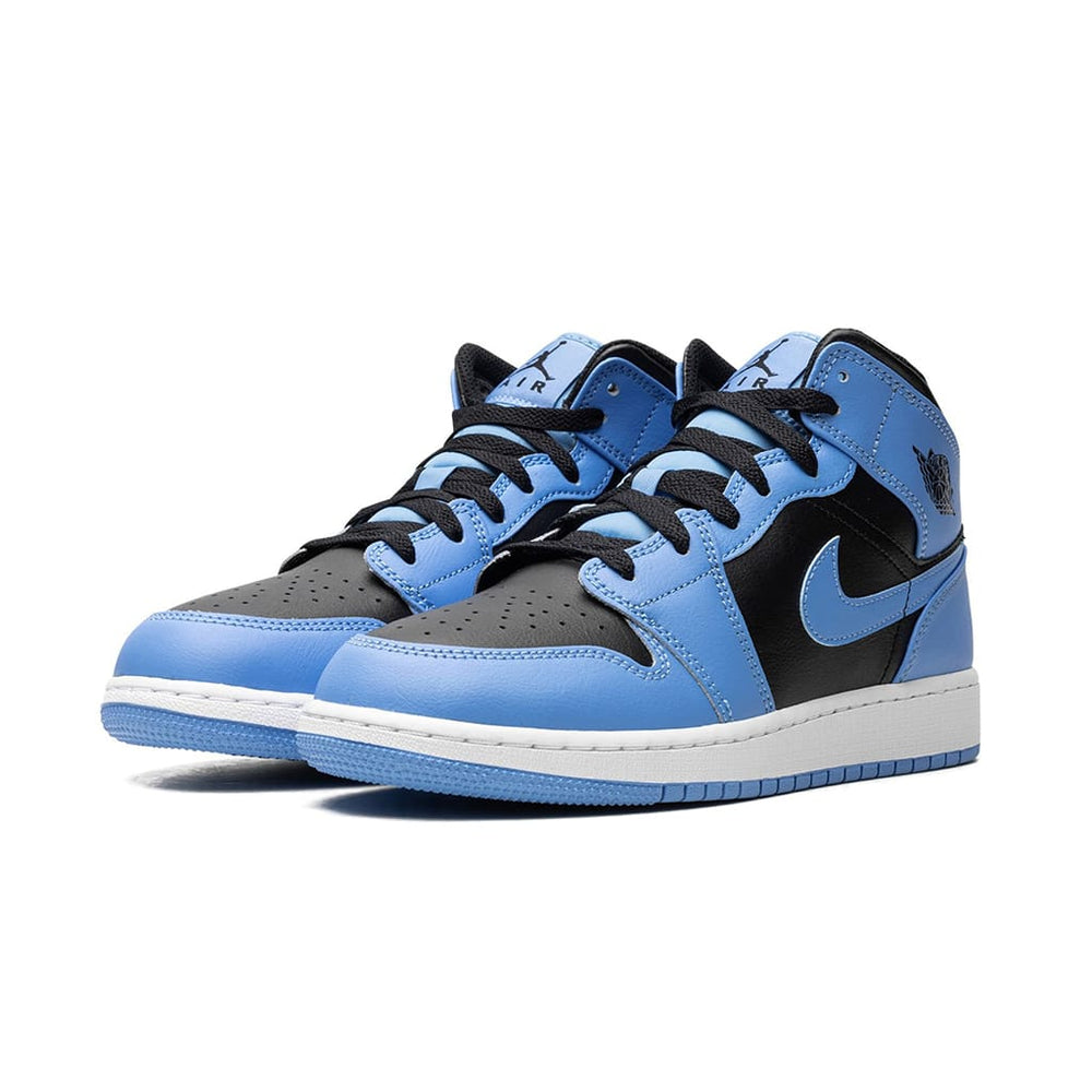 
                      
                        Air Jordan 1 Mid University Blue Black (GS)
                      
                    