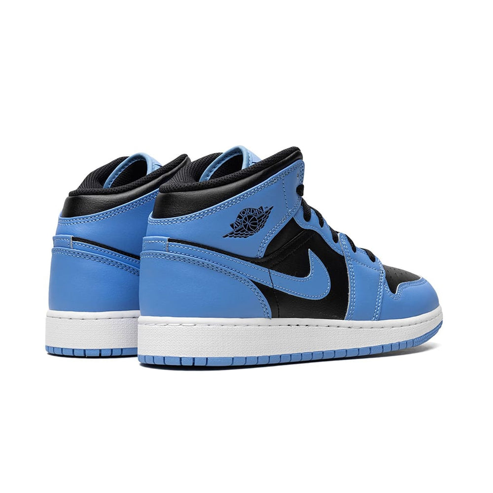 
                      
                        Air Jordan 1 Mid University Blue Black (GS)
                      
                    