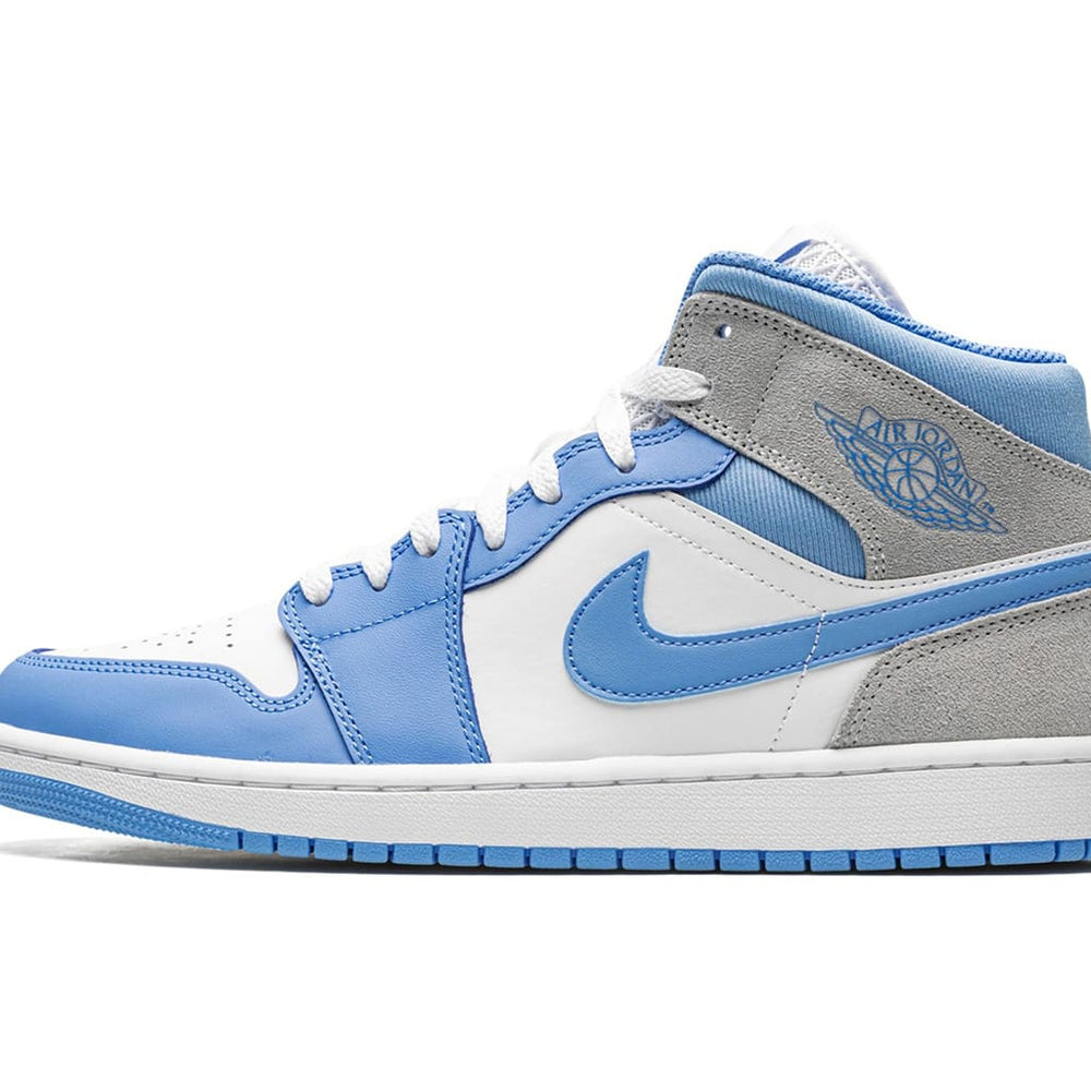 Air Jordan 1 Mid University Blue Grey