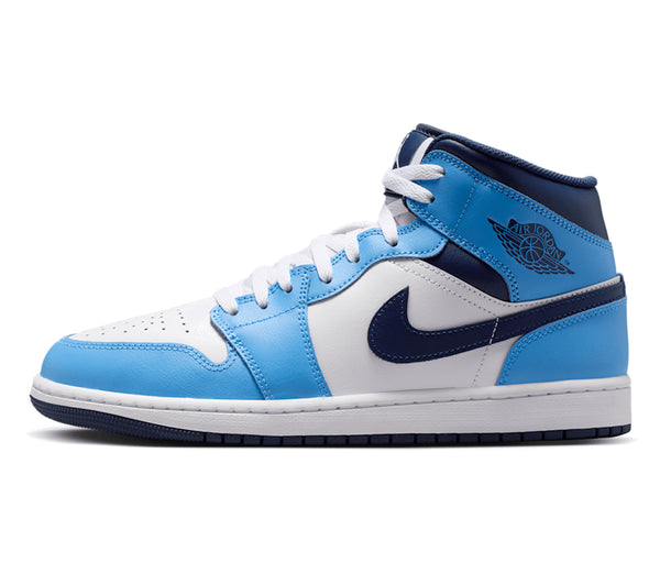 Air Jordan 1 Mid University Blue Midnight Navy – Air Jordan