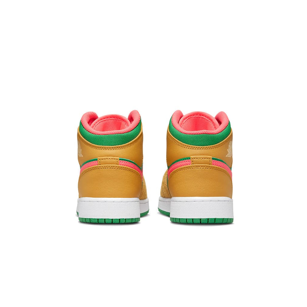 
                      
                        Air Jordan 1 Mid Wheat Watermelon (GS)
                      
                    