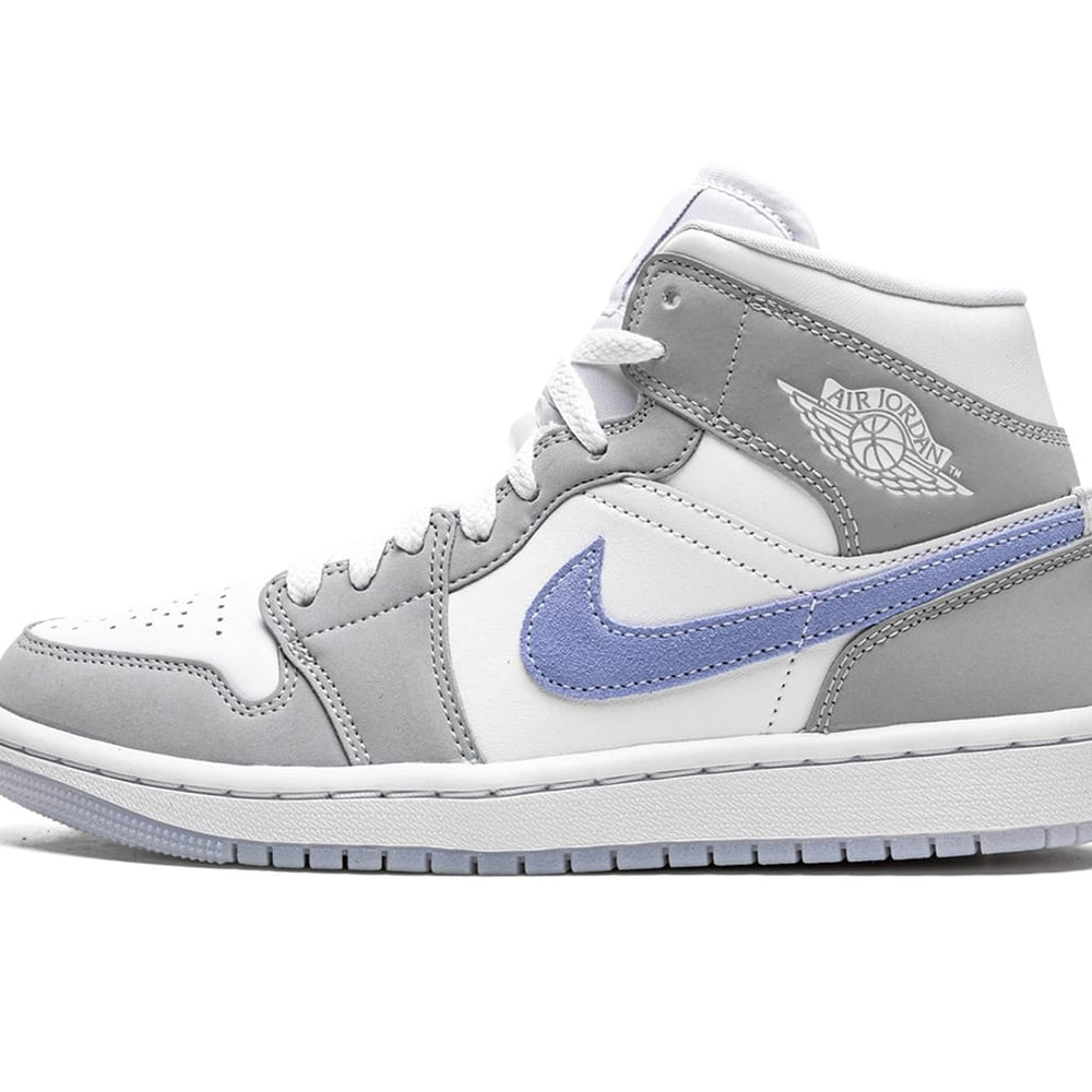 Air Jordan 1 Mid Wolf Gray Aluminum (W)