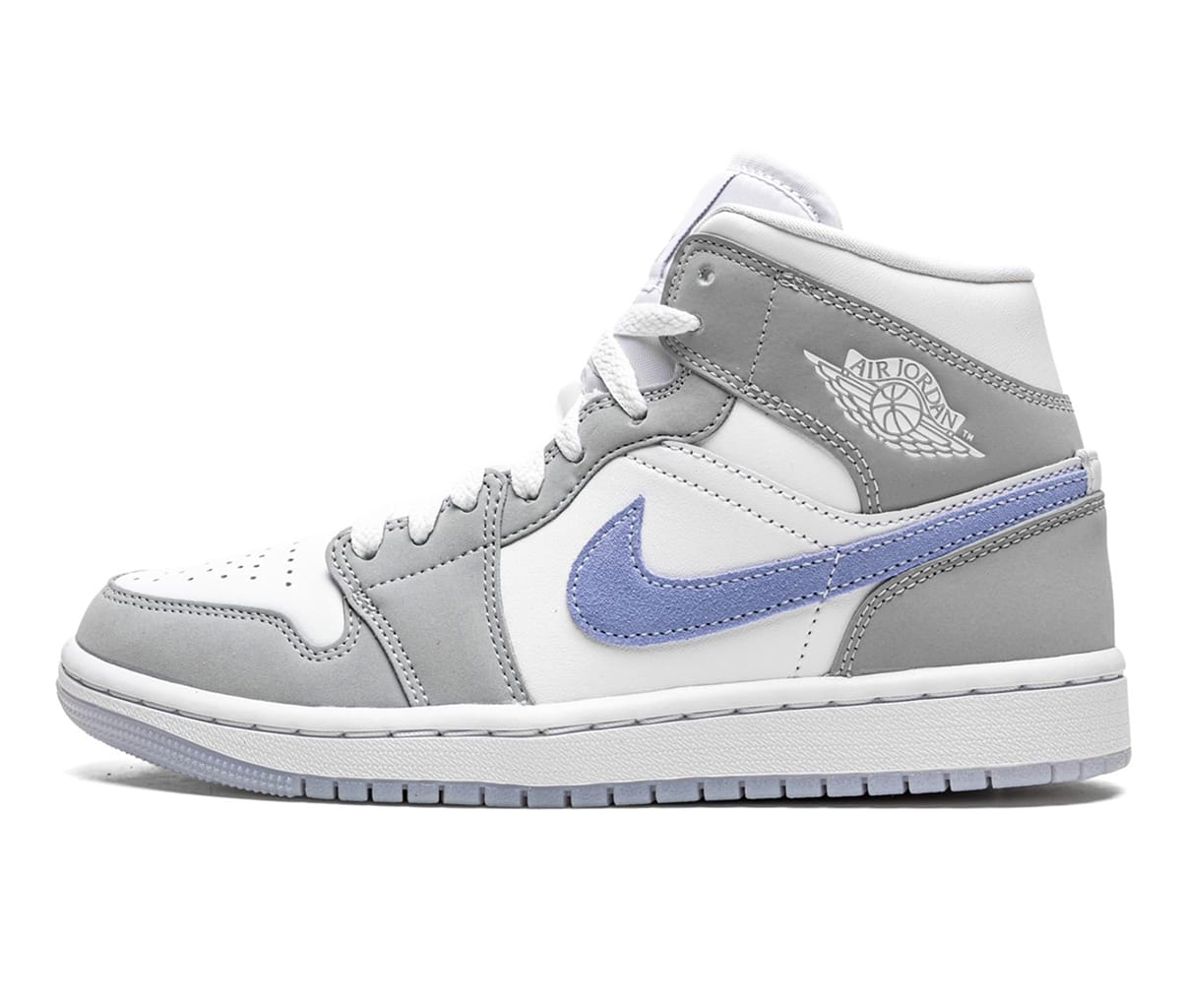 Air Jordan 1 Mid Wolf Gray Aluminum (W)