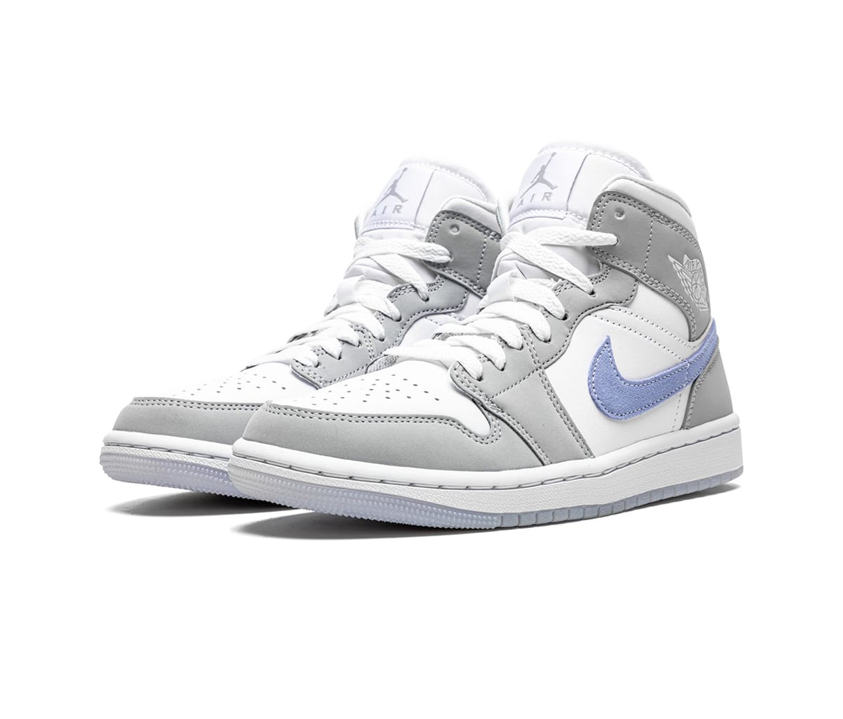 Air Jordan 1 Mid Wolf Gray Aluminum (W)