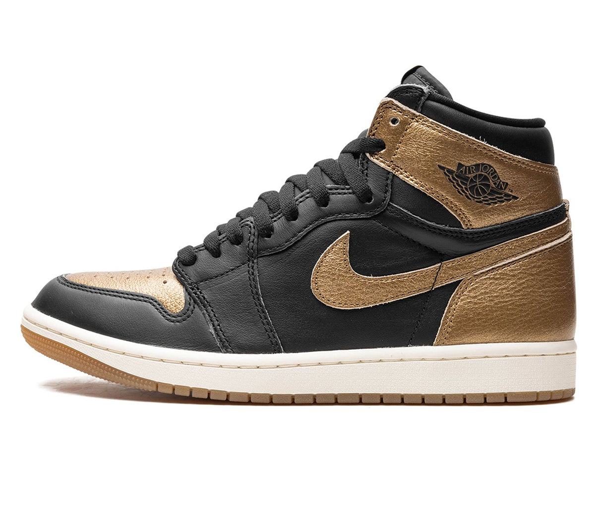 Air Jordan 1 Retro High Black Metallic Gold