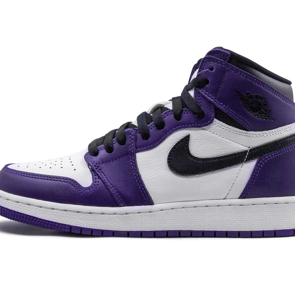 Air Jordan 1 Retro High Court Purple White (GS)