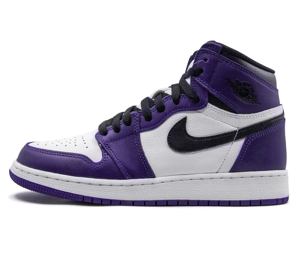 Air Jordan 1 Retro High Court Purple White (GS)