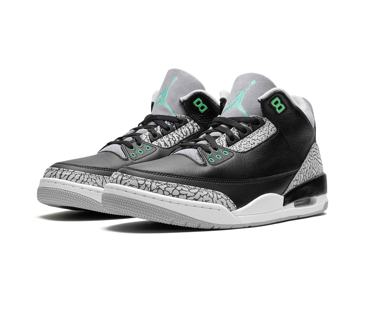 Air Jordan 3 Retro Green Glow