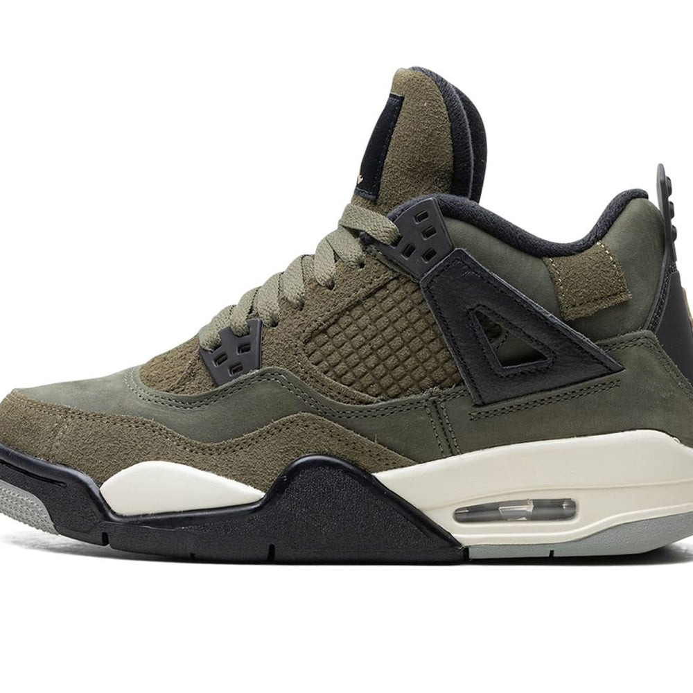 Air Jordan 4 Retro Craft Medium Olive (GS)