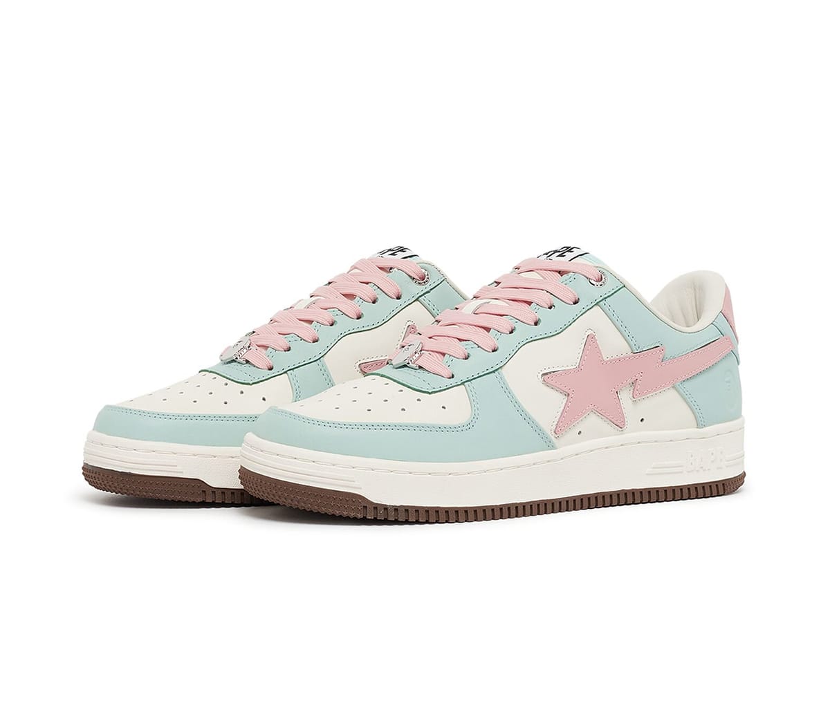 Bape Bape Sta Light Blue Pink