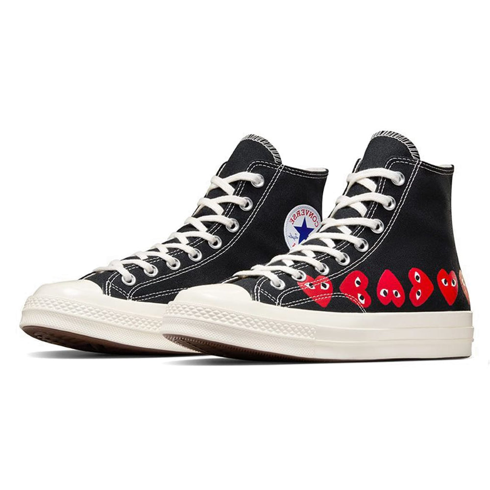 Converse Chuck Taylor All-Star 70 Hi Comme des Garcons PLAY Multi-Heart Black