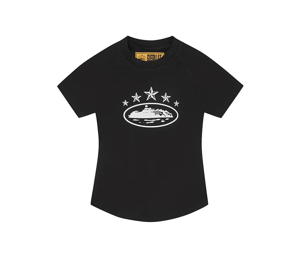 Corteiz 5 Starz Baby Top Black (W)