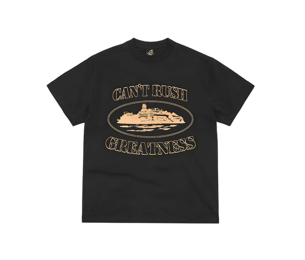 Corteiz Central Cee Can't Rush Greatness Tee Black – Corteiz