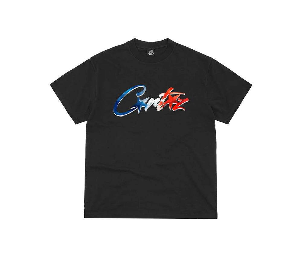 Corteiz Francais Allstarz Tee Black