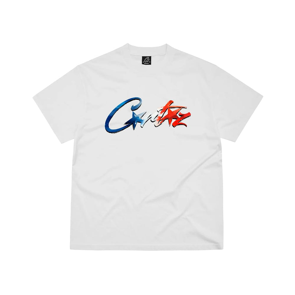 Corteiz Francais Allstarz Tee White