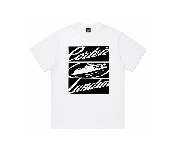 Corteiz Lundun Block Tee White – Corteiz