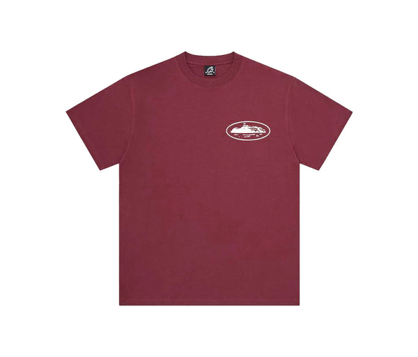 Corteiz OG Island Tee Burgundy – Corteiz