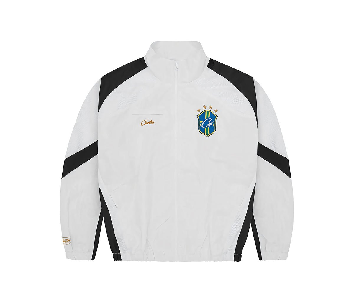 Corteiz Olympic Shuku Brasil Jacket White/Black