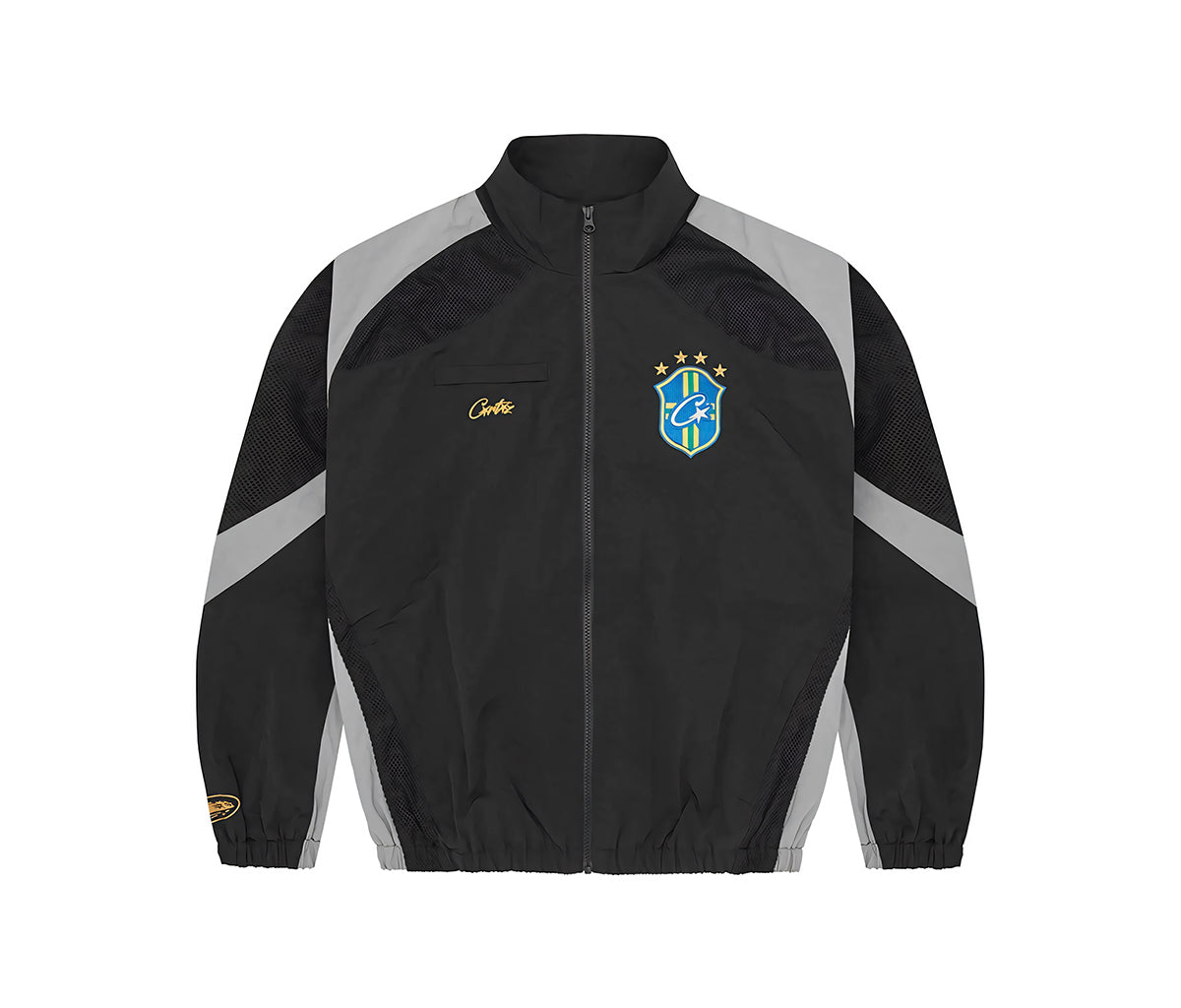 Corteiz Olympic Shuku Brasil Jacket Black/Black