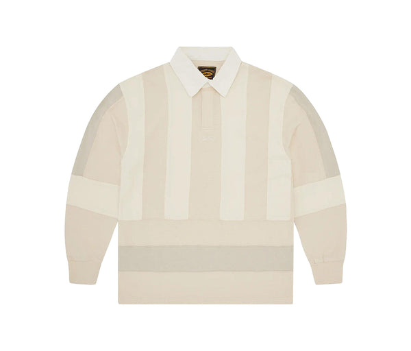 Corteiz Panel Strpez Rugby Shirt Cream – Corteiz