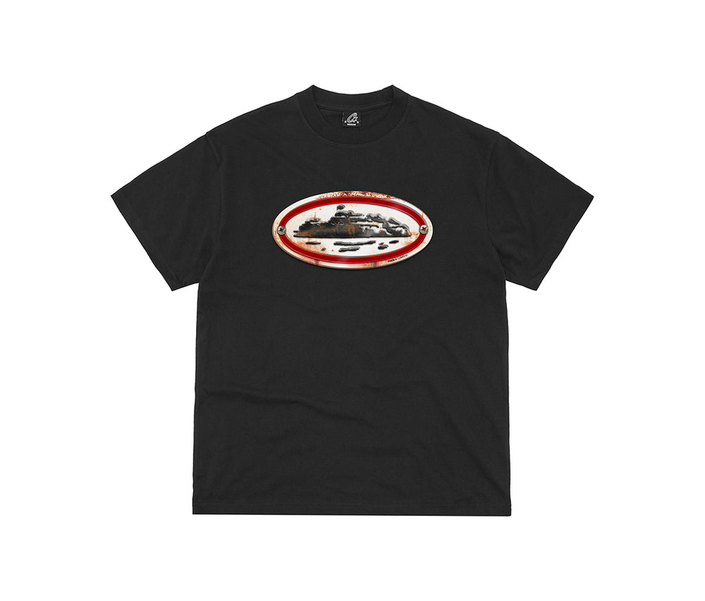 Corteiz Rusty Alcatraz Tee Black